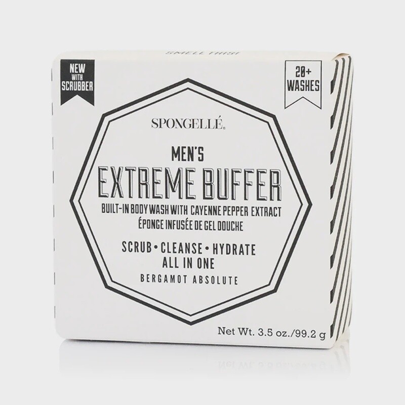 Men&#39;s Extreme Buffer | Black Scrubber Bergamot Absolute
