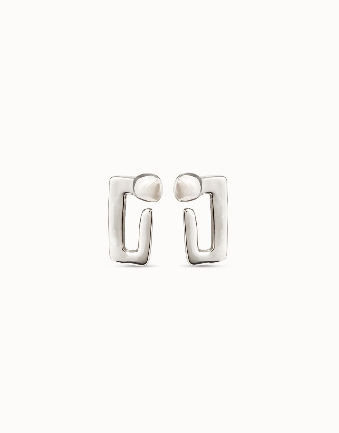 Unusual Earrings, Colour: Silver