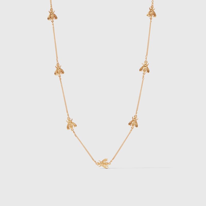 Bee Delicate Station Necklace