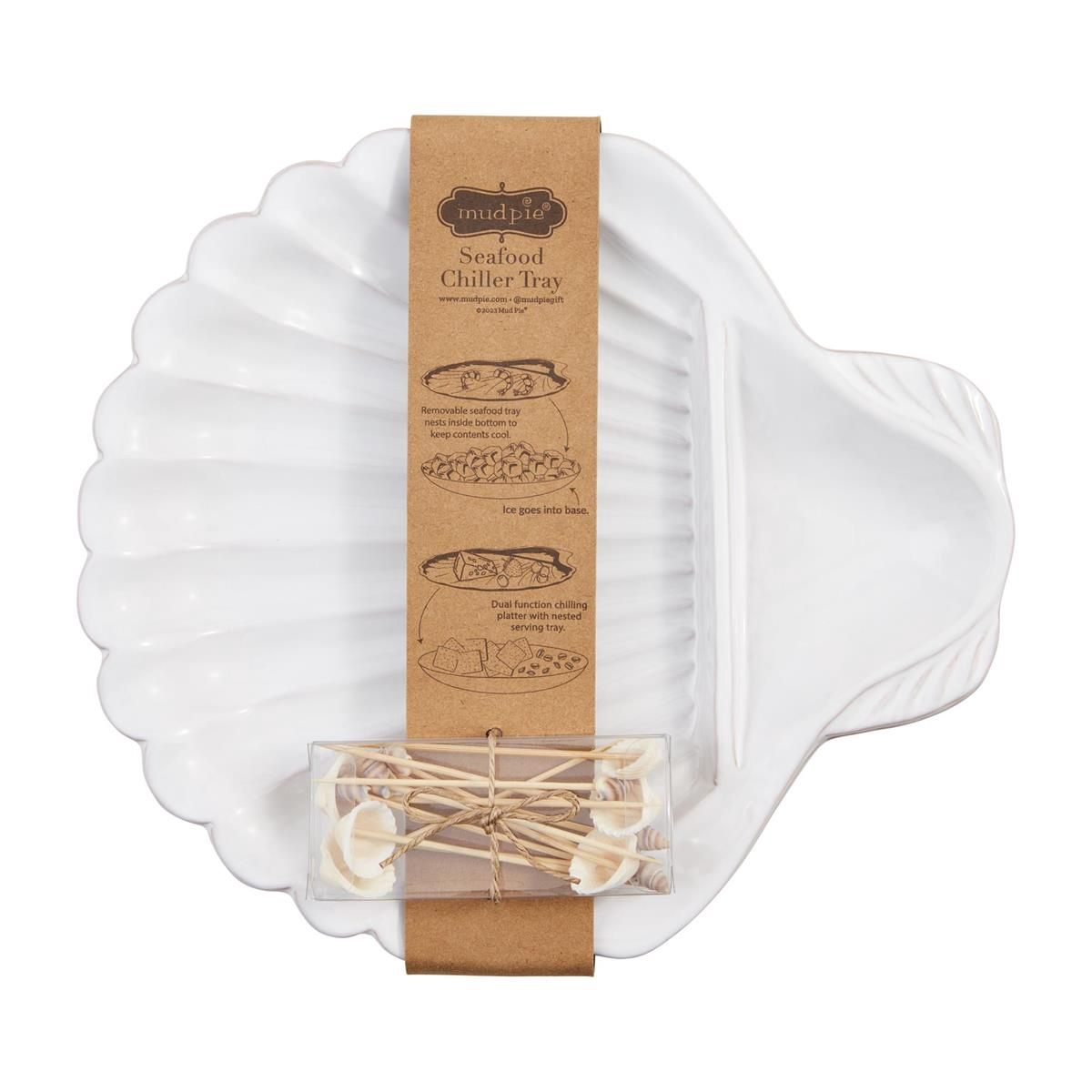 Shell Chiller &amp; Toothpick Set