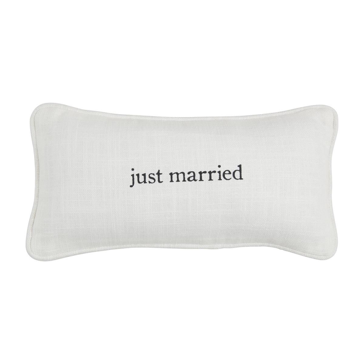 Just Married Mini Pillow