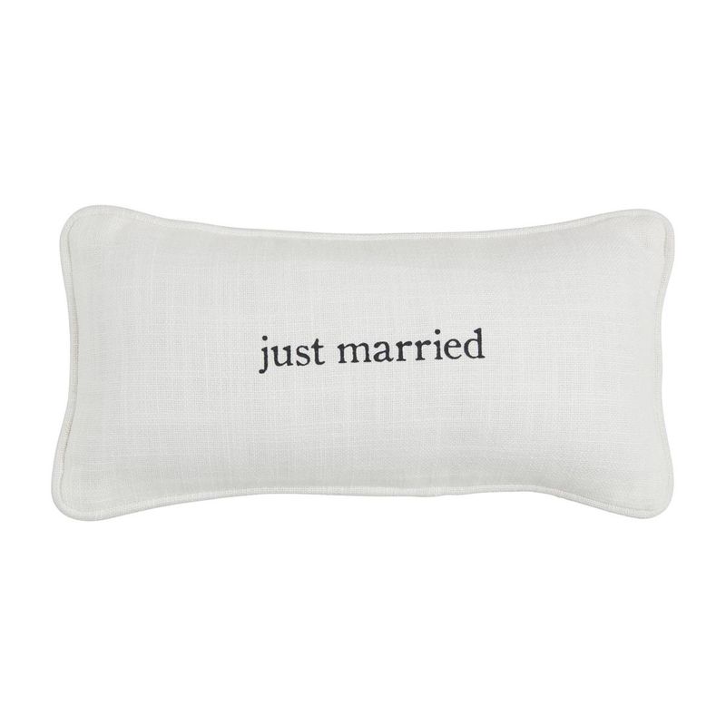 Just Married Mini Pillow