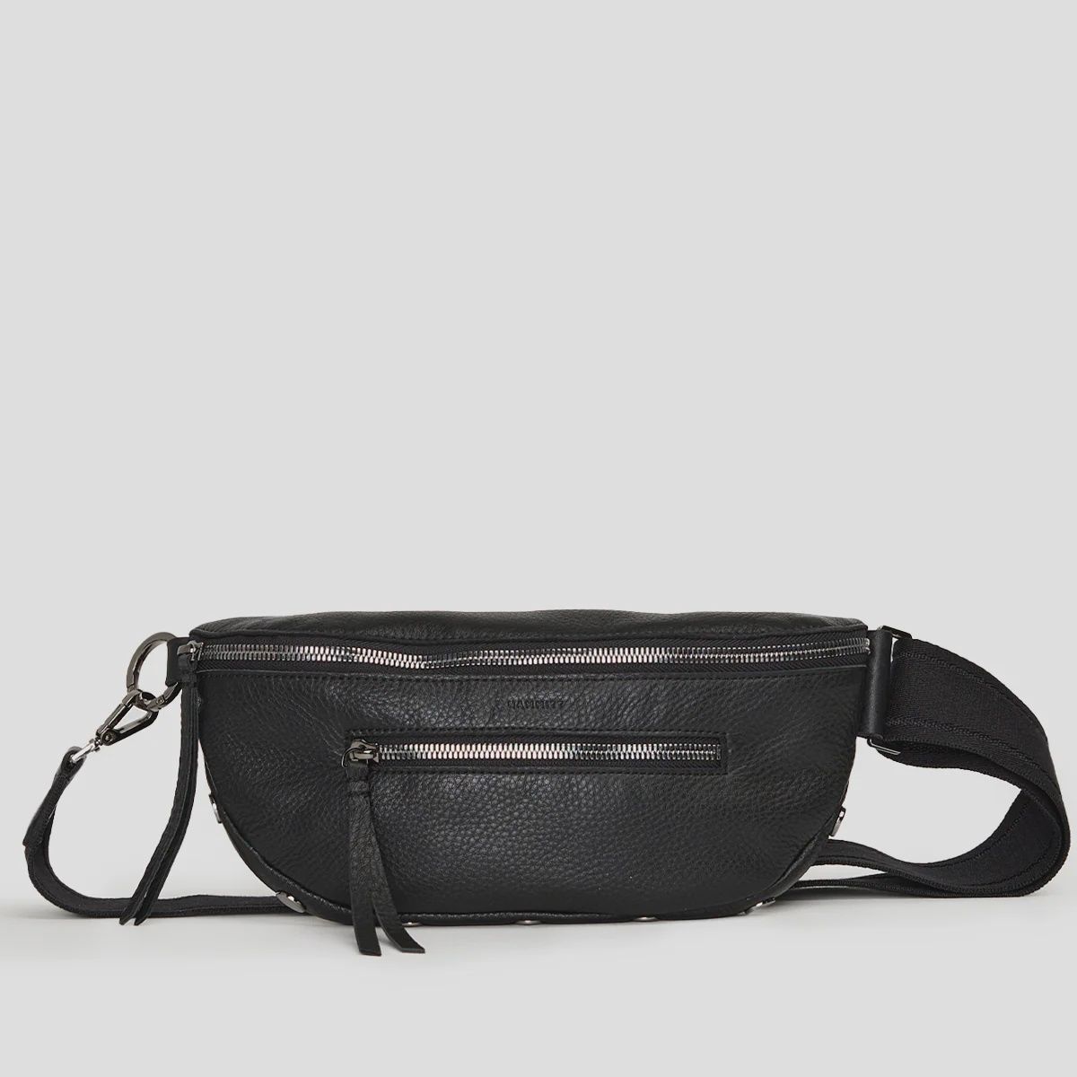 CHARLES CROSSBODY MED Black/Gunmetal