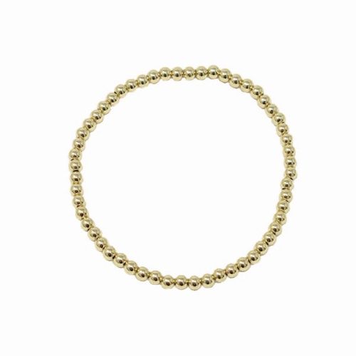 egirl Classic Gold 2mm Bead Bracelet