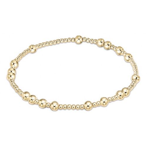 egirl Hope Unwritten 4mm Bead Bracelet - Gold