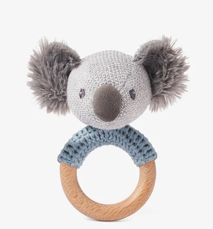 Wooden Baby Rattle-