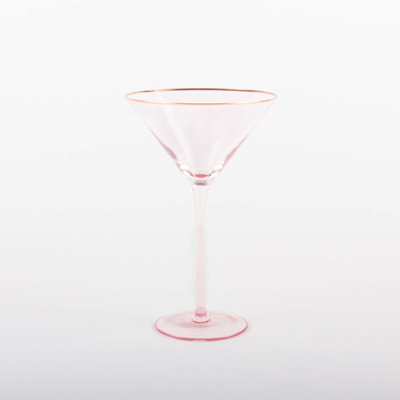 Light Pink Martini Glass