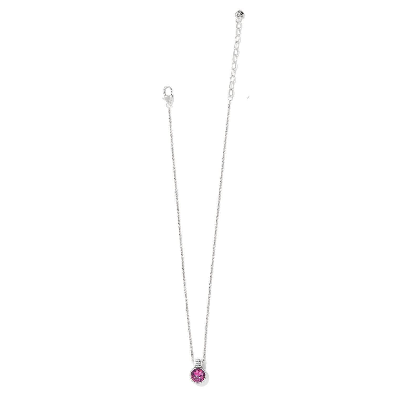 Meridian Aurora Petite Necklace, Colour: Amethyst