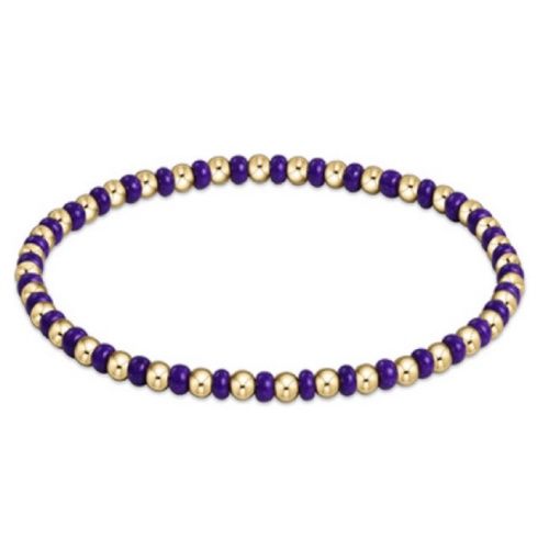 Gameday Hope Grateful Bracelet - Purple