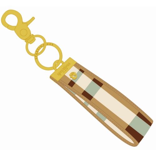 Grab-N-Go Keychain Kalalanta Plaid Cream