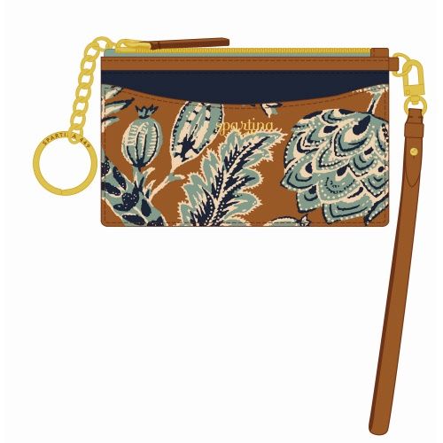 Slim Card Coinpurse Kalalanta Blooming Vines