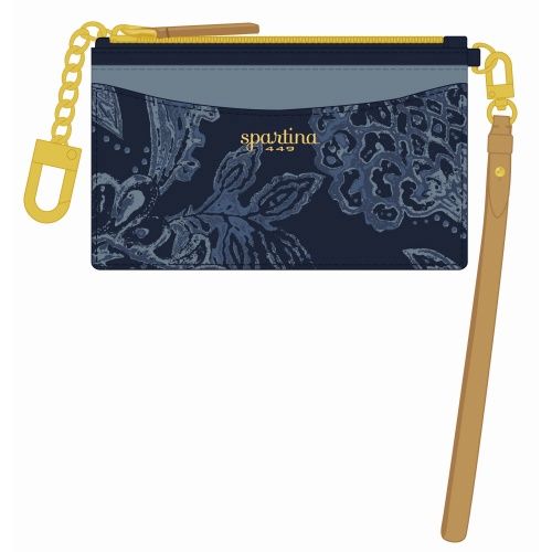 Slim Card Coinpurse Kalalanta Woodblock Jacobean
