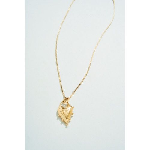 Brilliant Heart Necklace 18&quot; Heart