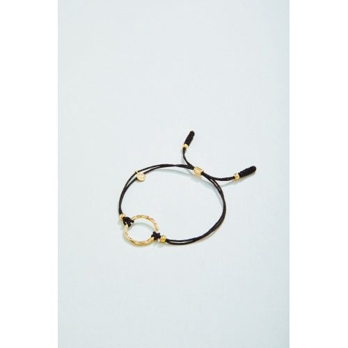 Endless Slide Bracelet Black Crystal