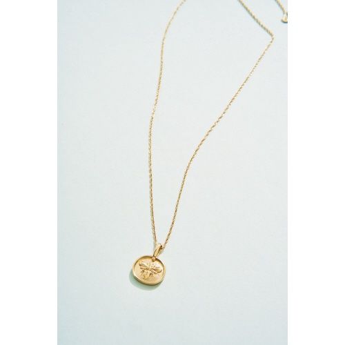 Mason Bee Necklace 17&quot; Bee