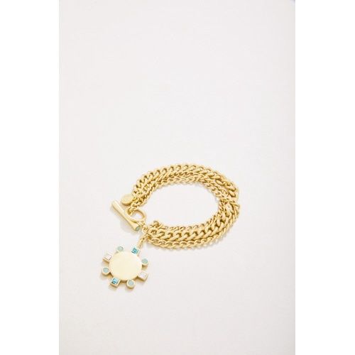 Mystic Moss Toggle Bracelet Sea Foam