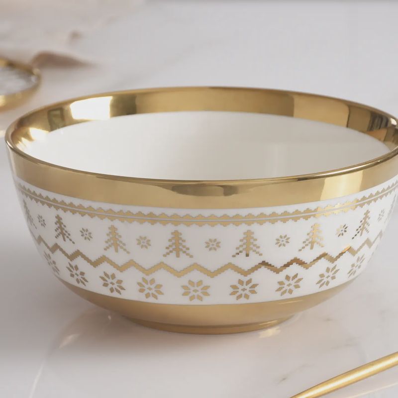 PB-Holiday Gold  Bowl