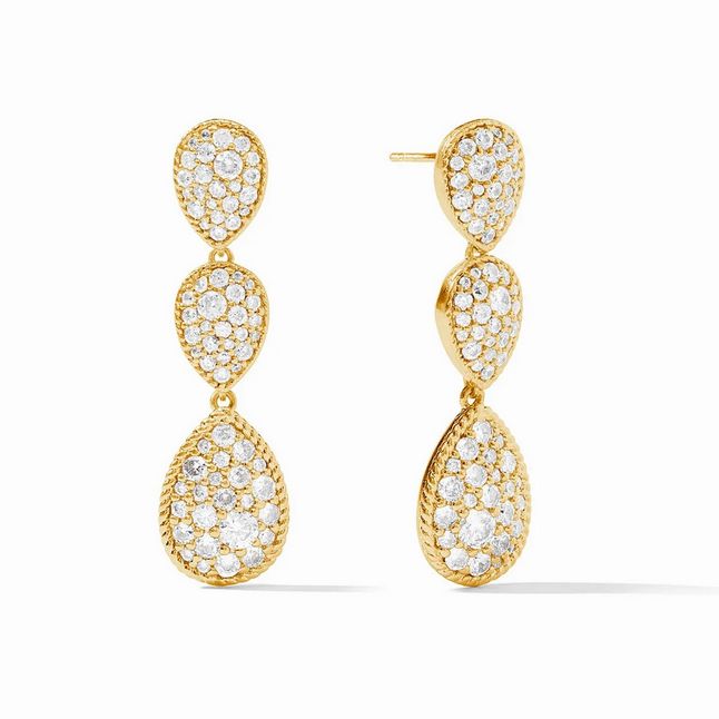 Luna Teardrop Tier Earring