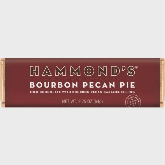 Hammonds Candy Bar, Description: Bourbon Pecan Pie