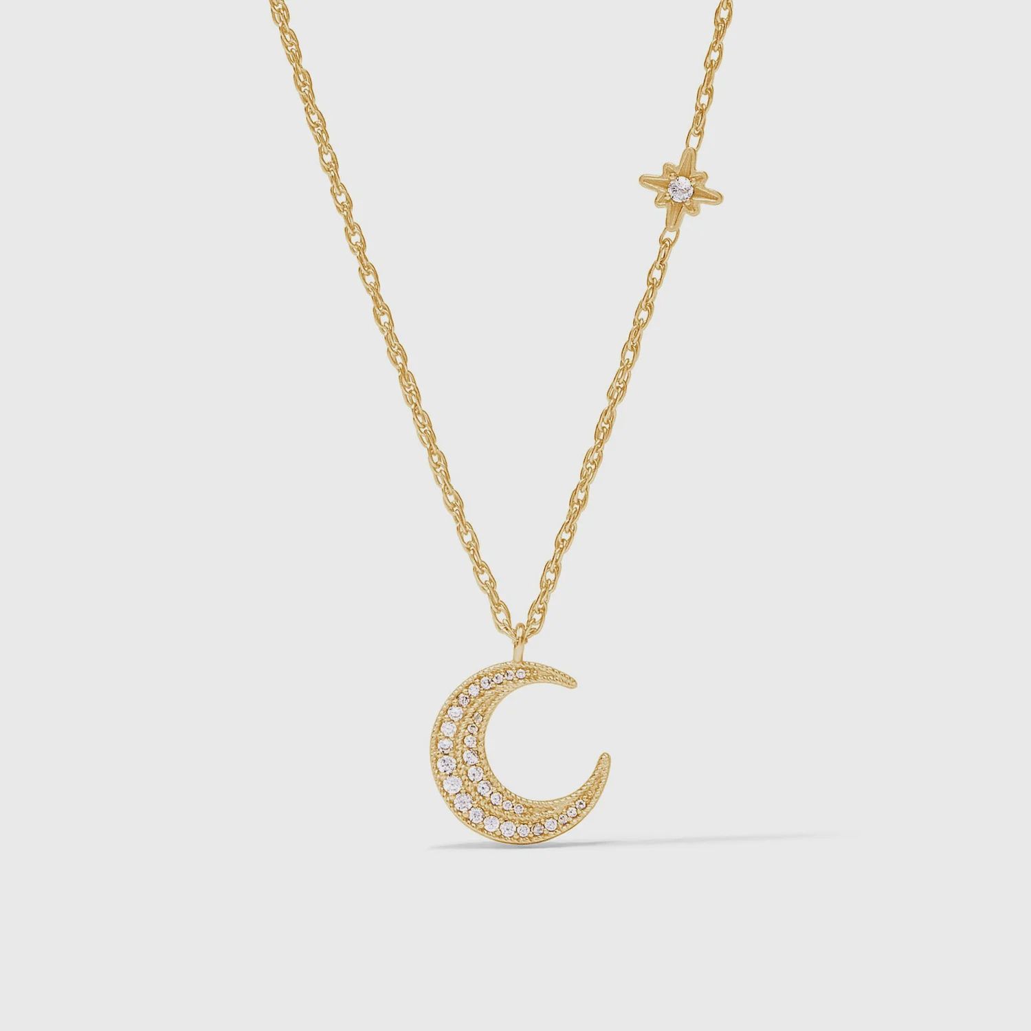 Luna Delicate Necklace, Colour: Cubic Zirconia