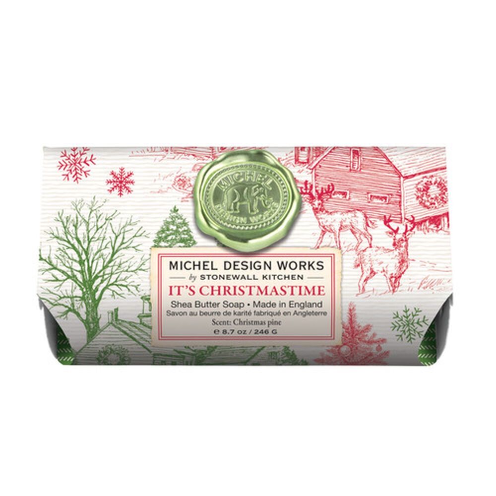 It&#39;s Christmastime Large Bath Soap Bar