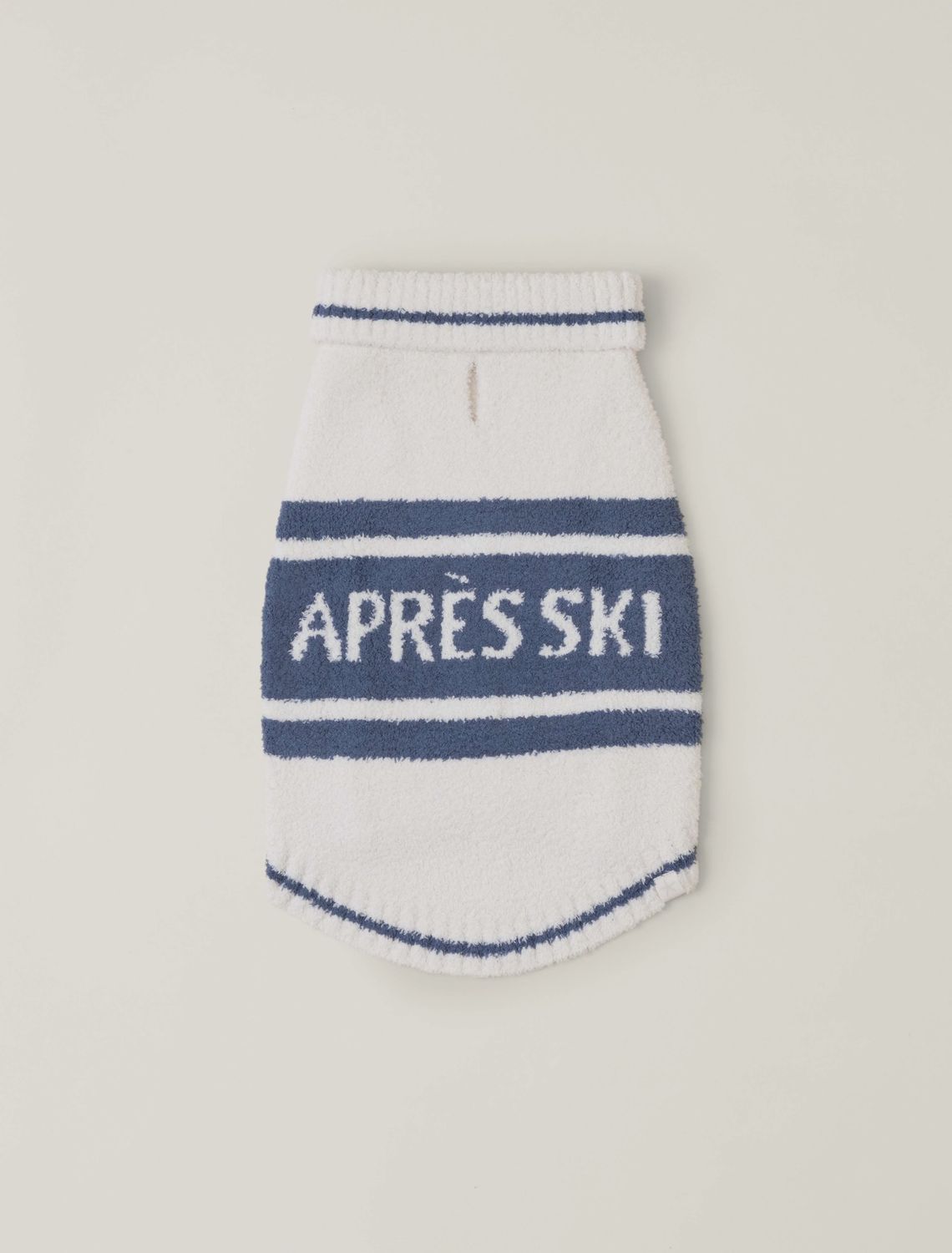 CozyChic® Apres Ski Pet Sweater-Lakeside, Colour: Cream / Lakeside, Size: XXL