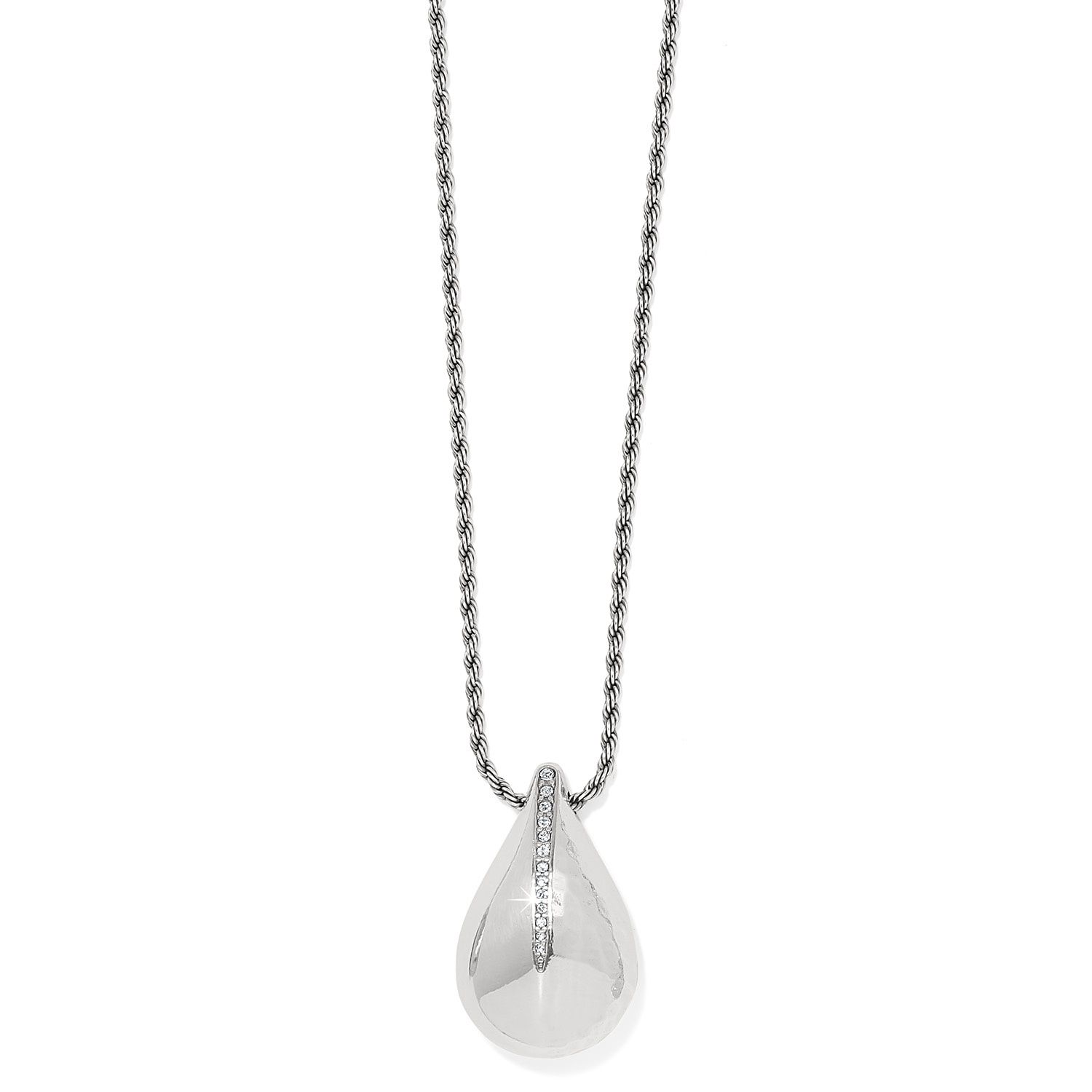 Nile Pendant Necklace, Colour: Silver