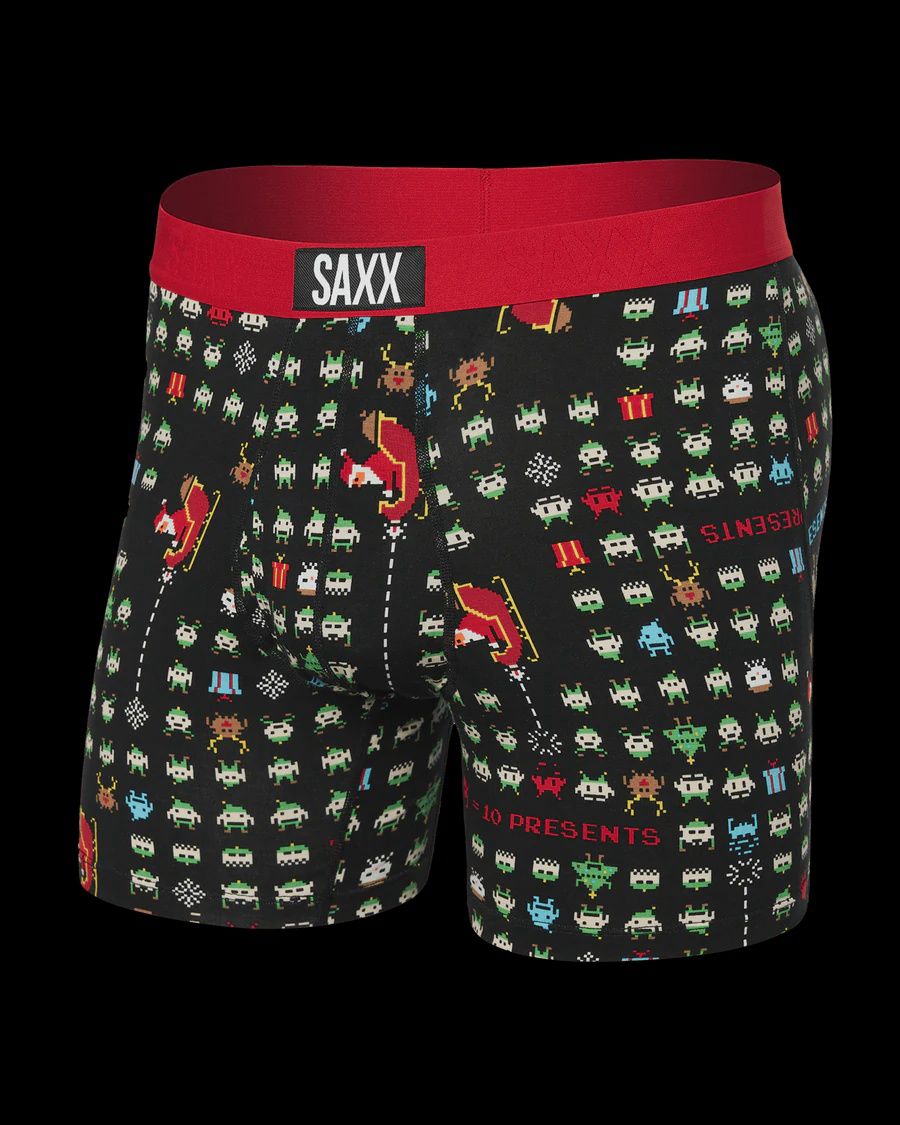Ultra Super Soft - Sleigh Invaders - Black