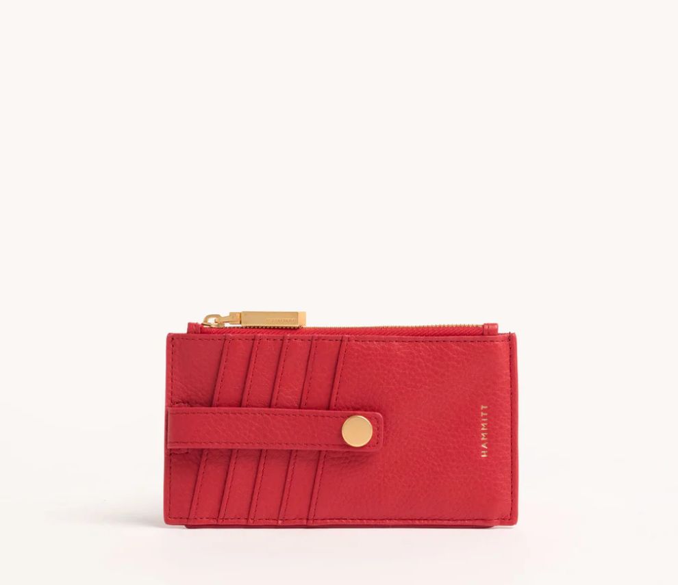 210 West - Poppy Red/Brushed Gold