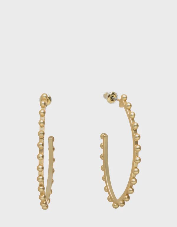 Moonglade Hoop Earrings Gold