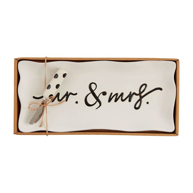 Mr. &amp; Mrs. Hostess Tray Set