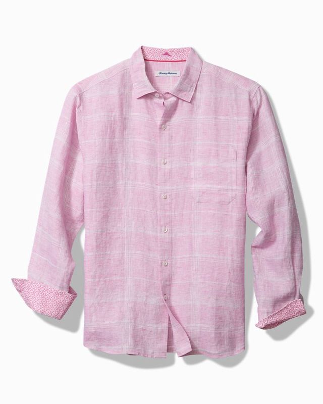 Paradisio Plaid Linen Shirt