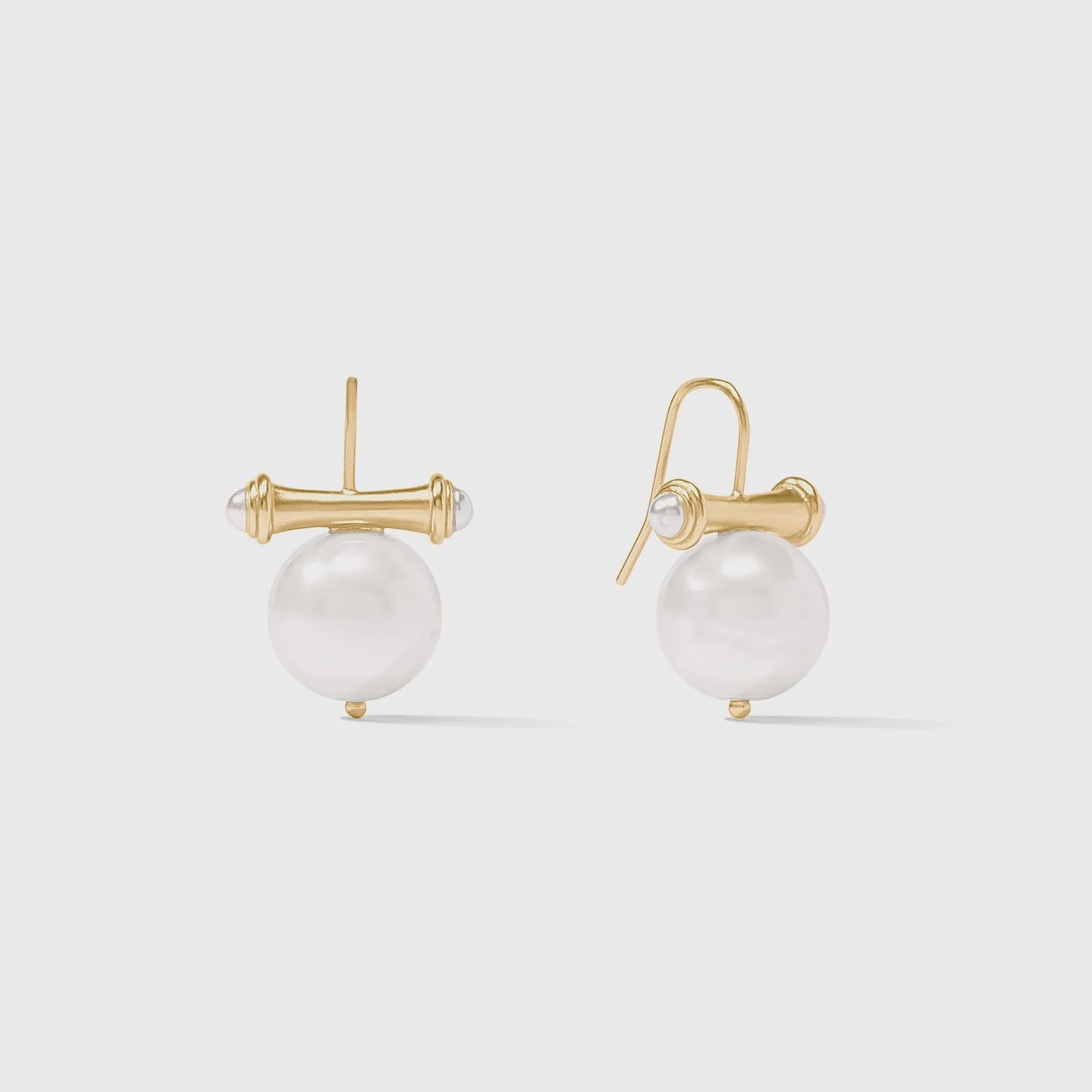 Bamboo Pearl Earring