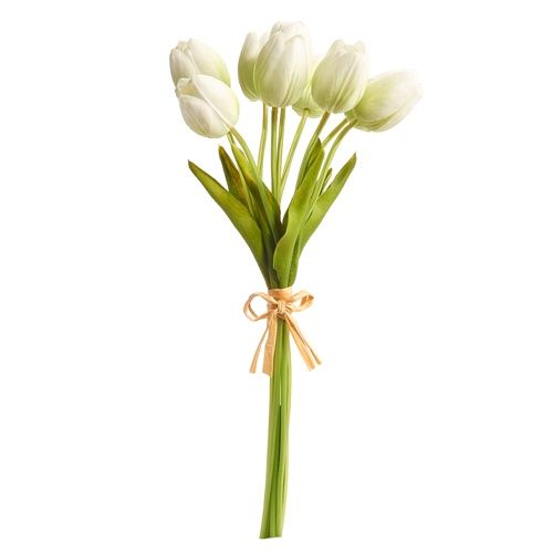 15&quot; Real Touch Light Green Tulip