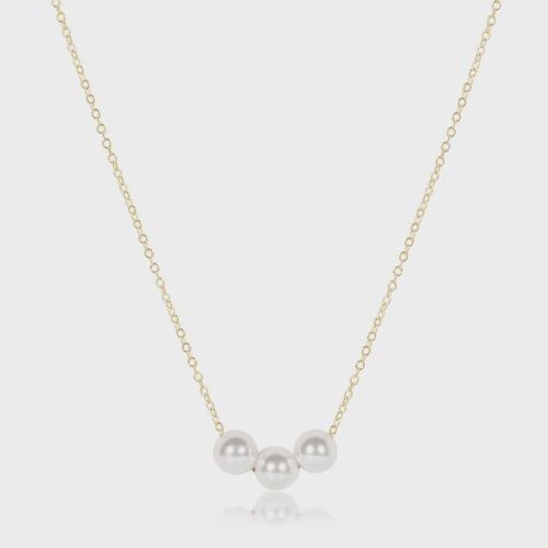 16&quot; Necklace Gold - Joy Pearl