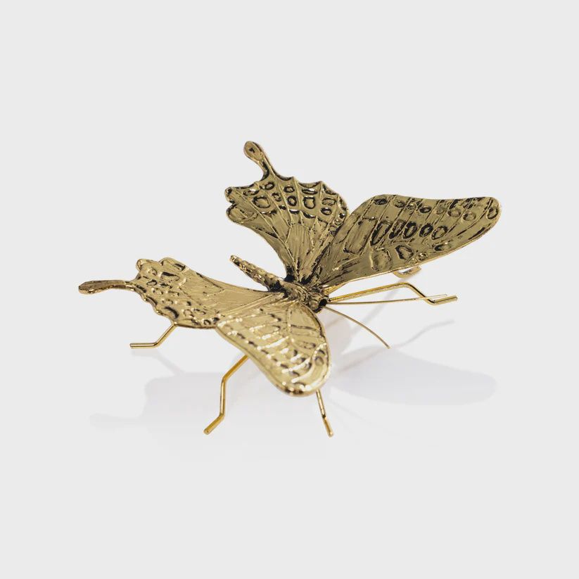 Decorative Antique Gold Butterfly