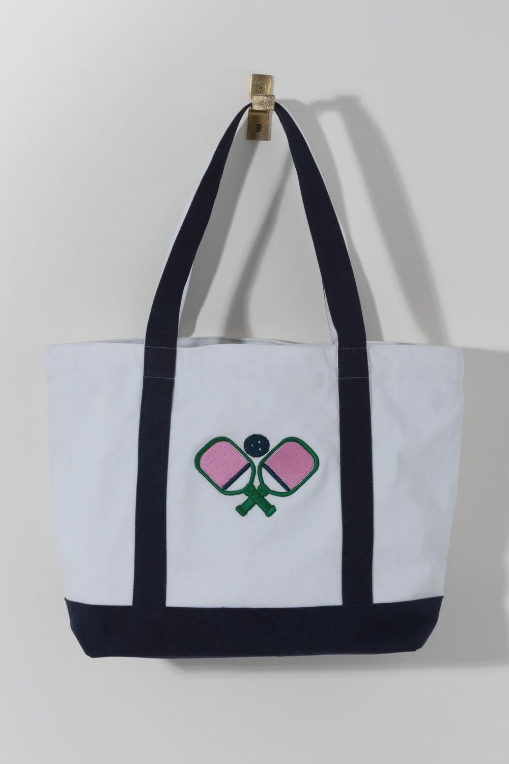 Pickleball Paddles Tote, Ivory