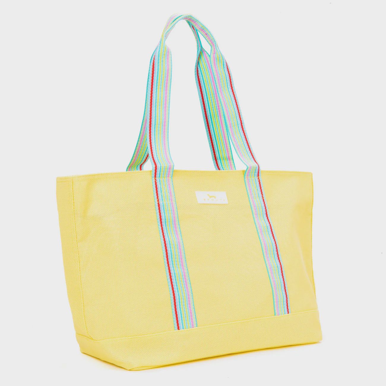 Joyride Large Woven Tote, Description: Banana