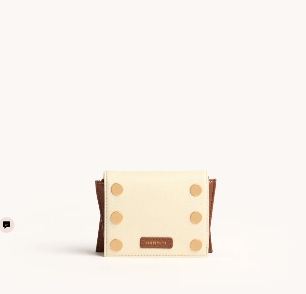 Allen Wallet - Courtyard Cream/Brushed Gold