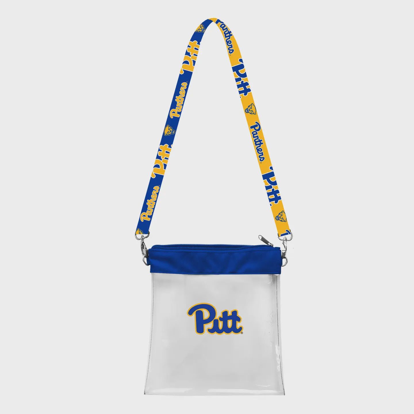 NCAA Clear Pattern Strap Bag, Name: PITT