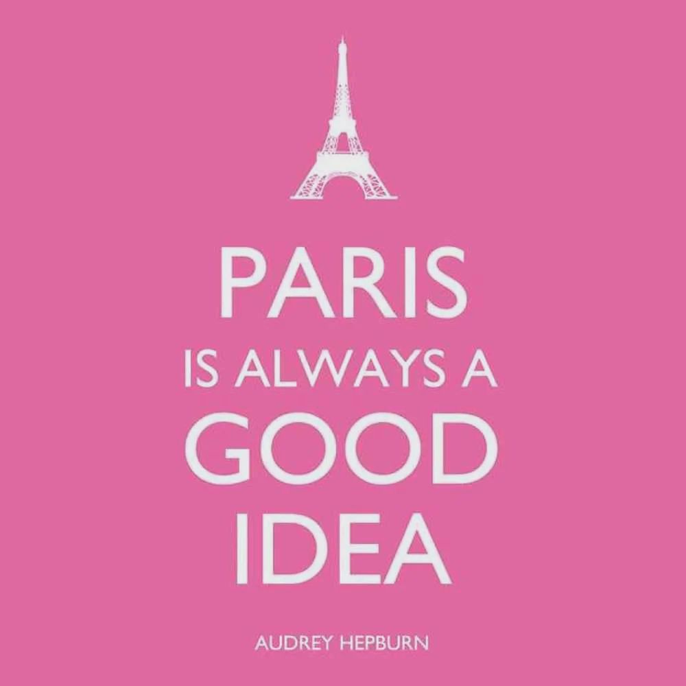 Paris is Always Beverage Napkin