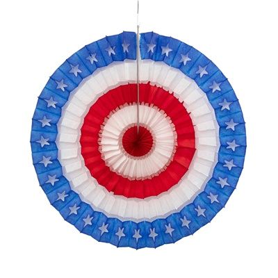 Patriotic Large Star Fan