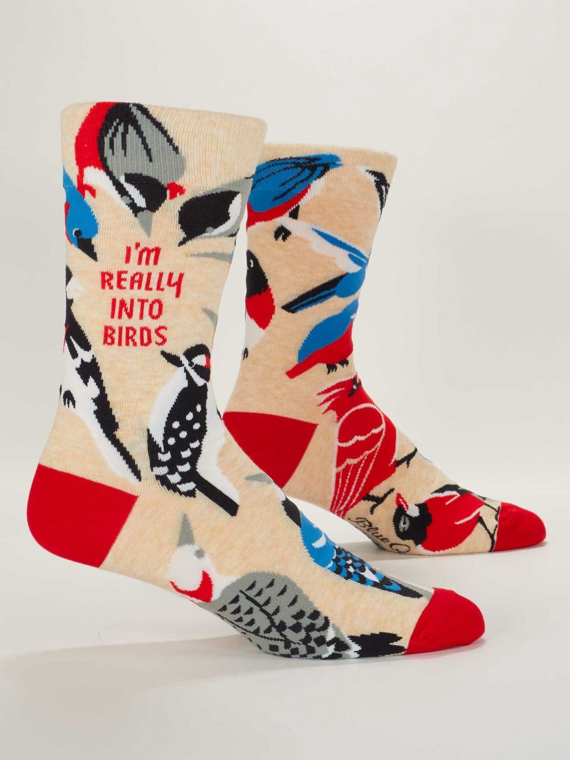 I&#39;m Really Into Birds M-Crew Socks