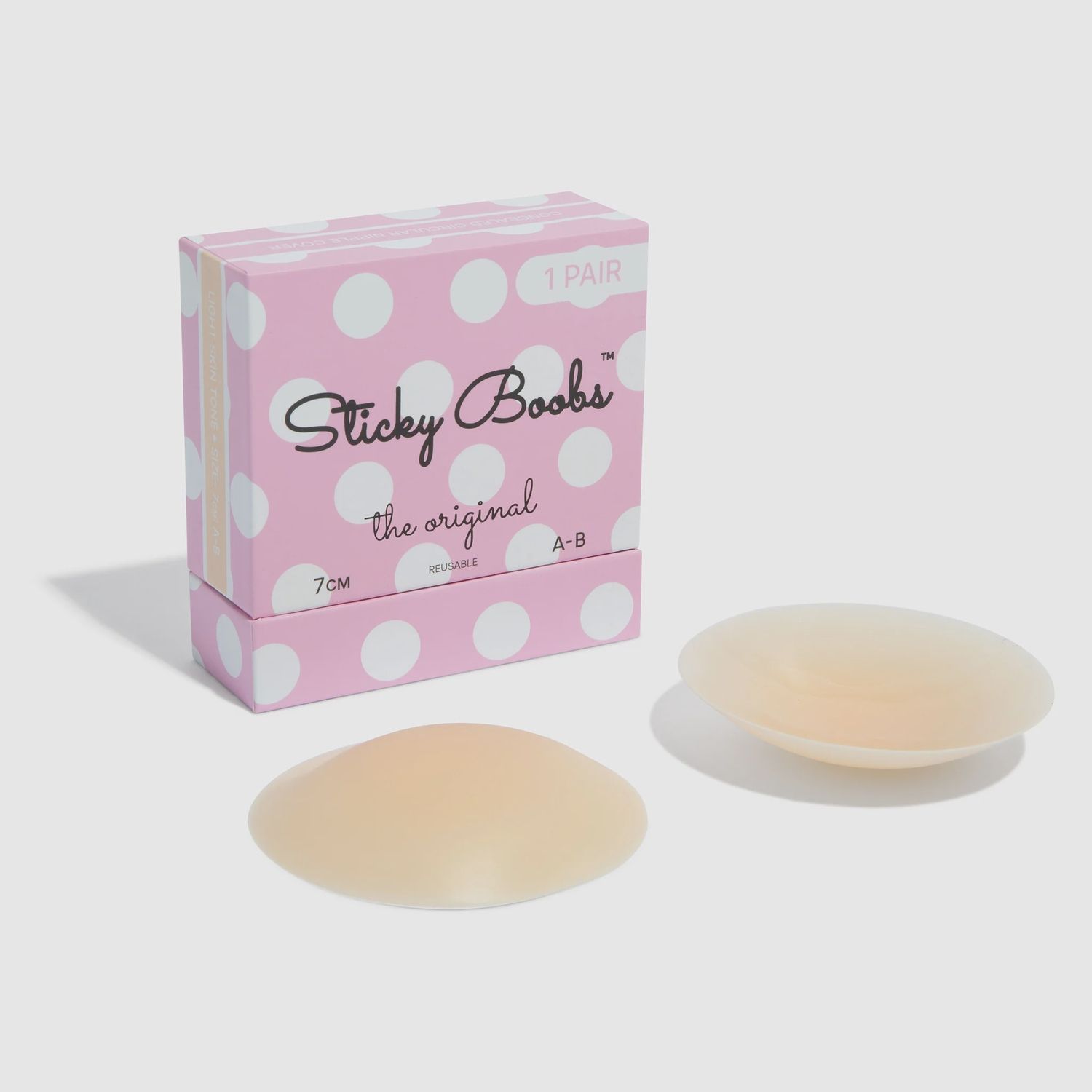 Original Sticky Boobs, Name: Light, Size: A-B