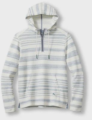 Shoreline Stripe Baja Hoodie - Coconut