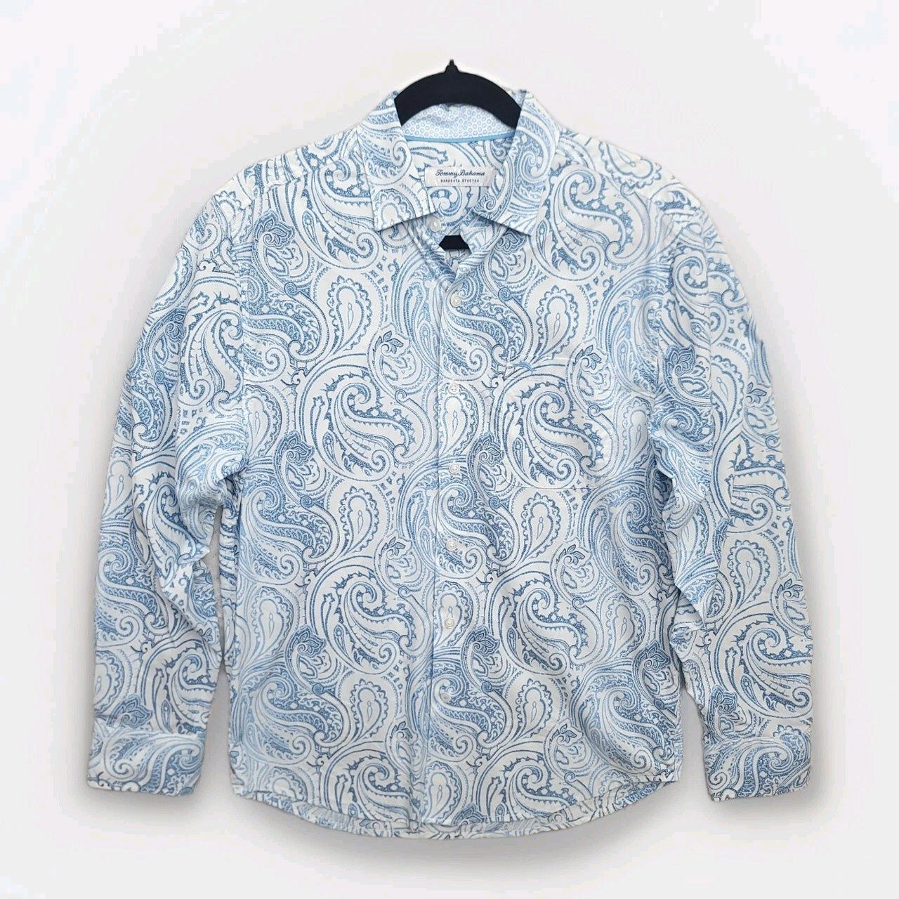 Sarasota Stretch Long Sleeve - Ocean Paisley