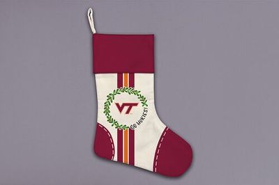  Virginia Tech Hokies Holiday Christmas Stocking