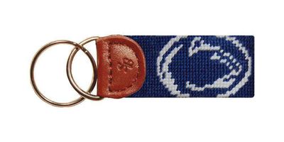 PSU Needlepoint Key Fob