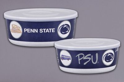 Penn State 2-Piece Melamine Dinner Storage Set
