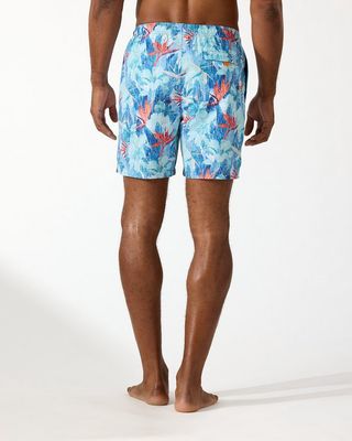 Naples Rainforest Bay 6-Inch Swim Trunks - Air Blue